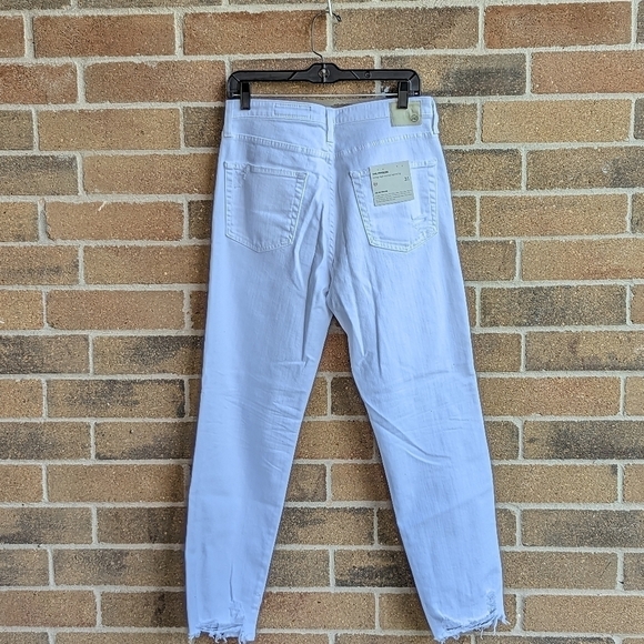 Ag Denim Vintage High Waisted Tapered Leg Jeans - Picture 2 of 15